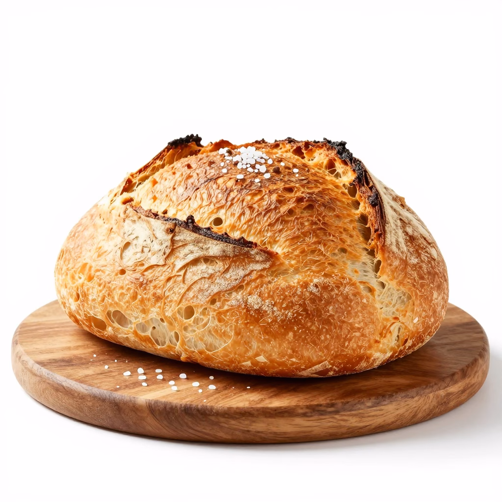 Artisanal Sourdough Bread Loaf
