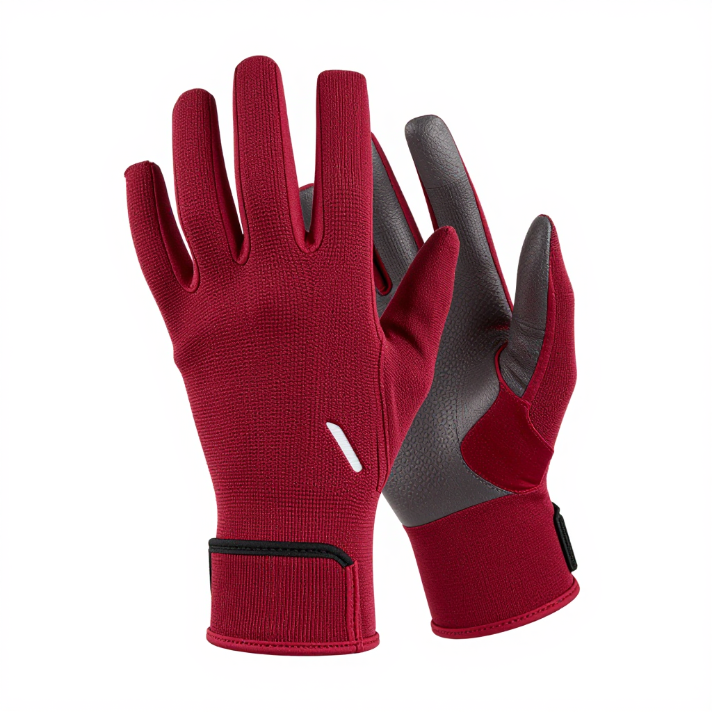 Crimson Ridge Cycling Gloves - Image 2