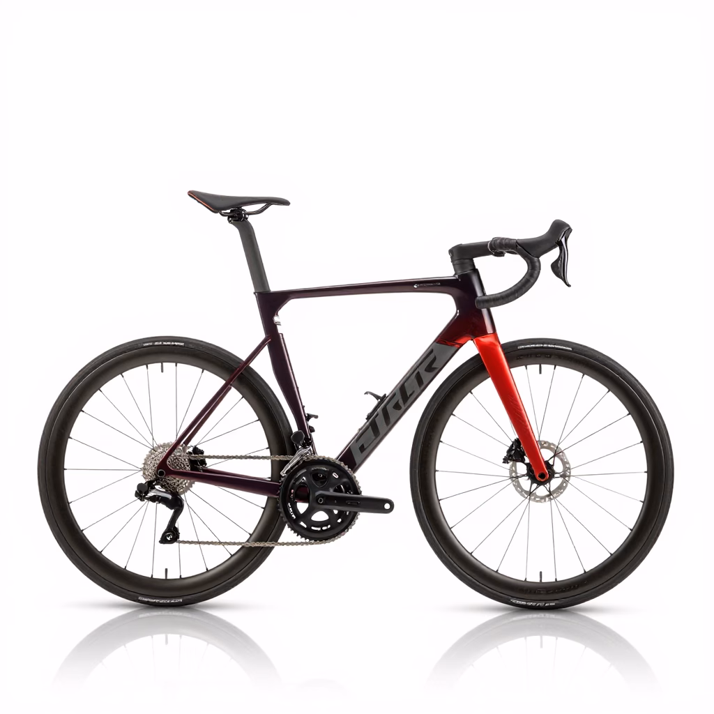Echo Carbon Road Bike with Aerodynamic Design and High-Performance Components
