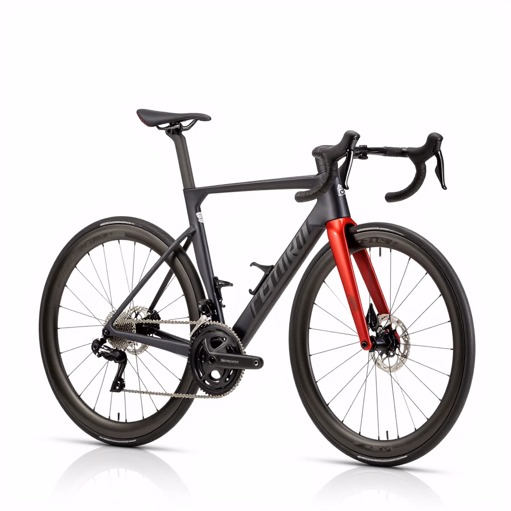Echo Carbon Road Bike with Aerodynamic Design and High-Performance Components - Image 2