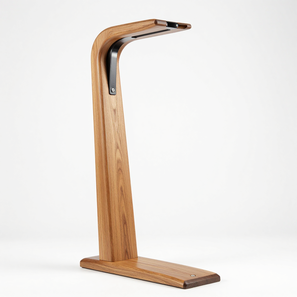 Handcrafted Rustic Wooden Bike Stand for Indoor and Outdoor Use - Image 2