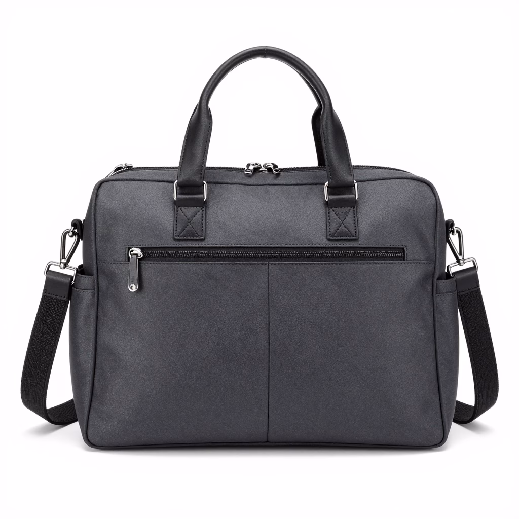 Monogrammed Leather Tote