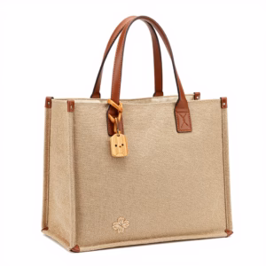 Tropical Print Crossbody Handbag with Adjustable Strap and Spacious Interior