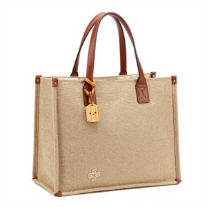 Tropical Print Crossbody Handbag with Adjustable Strap and Spacious Interior