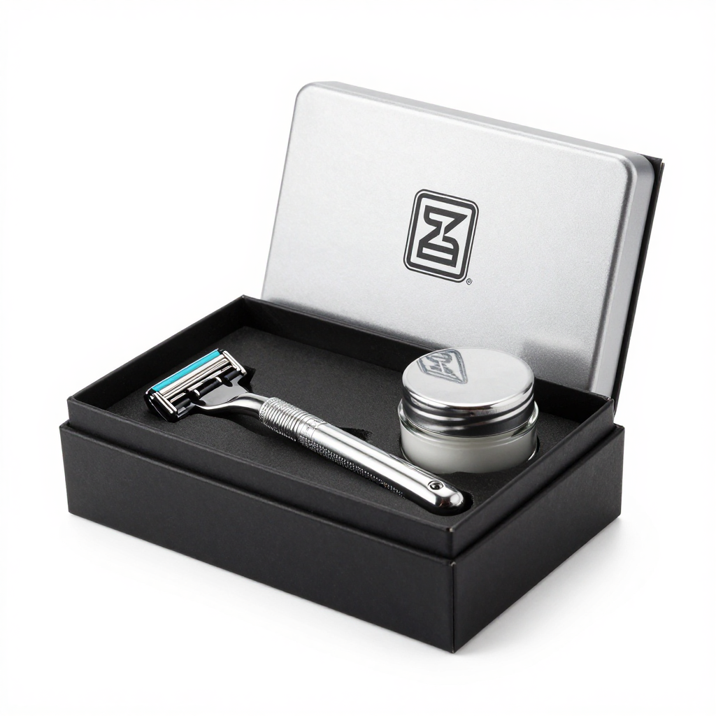 Stainless Steel Shaving Kit - Image 2